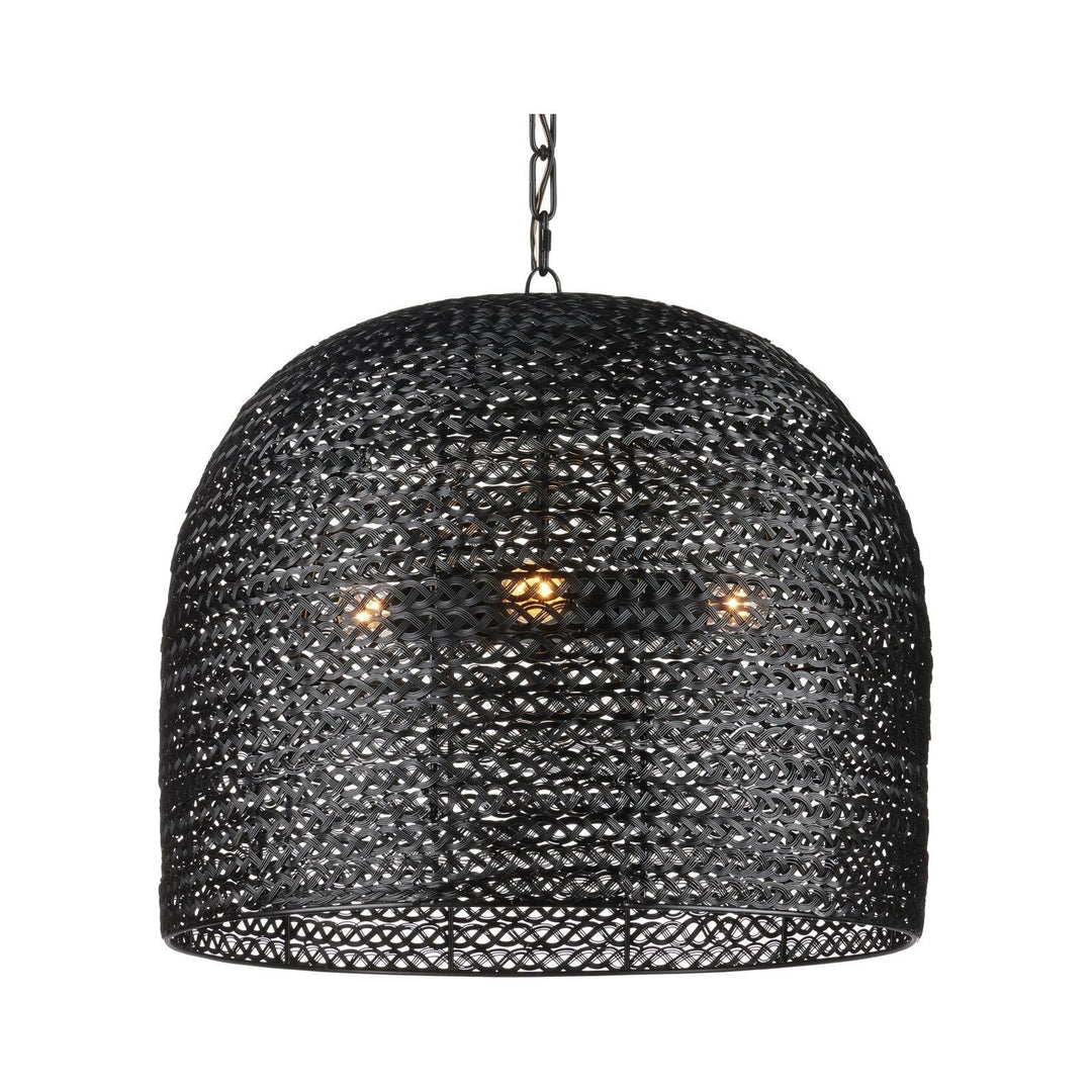 Piero Medium Black Chandelier