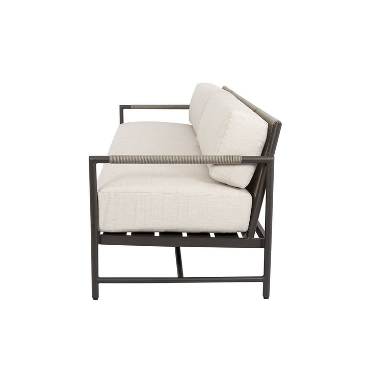 Outdoor Sofas and Sectionals Pietra Sofa in Echo Ash, No Welt