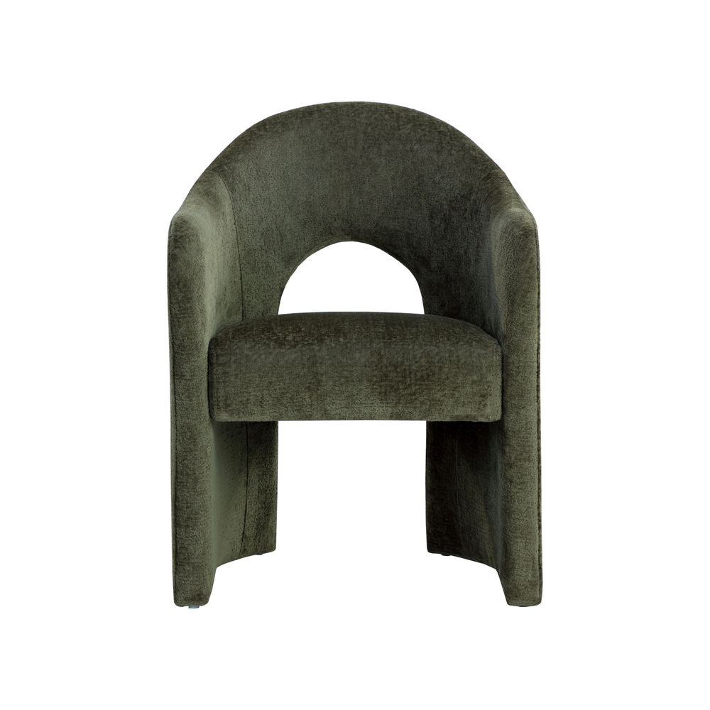 Dining Chairs Anaya Dining Armchair - Bergen Olive