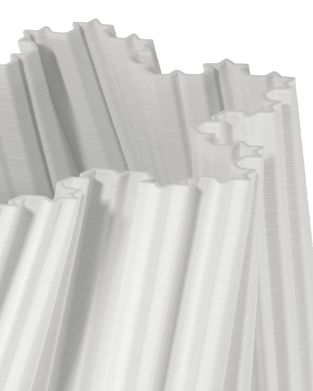Vases Whorl Grande White Vase