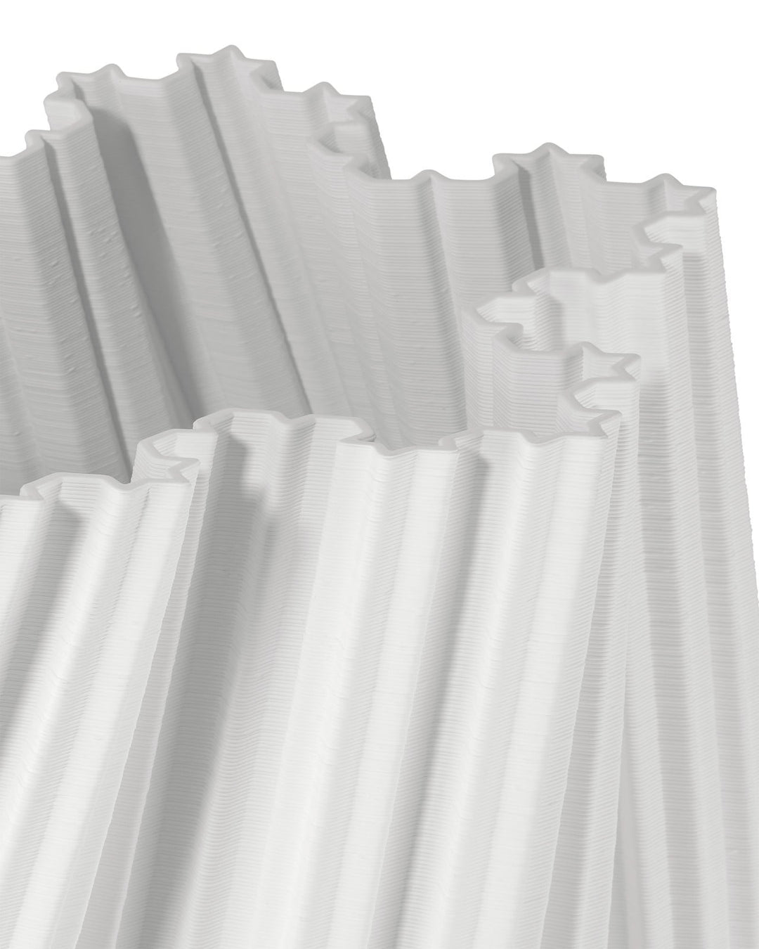 Vases Whorl Grande White Vase