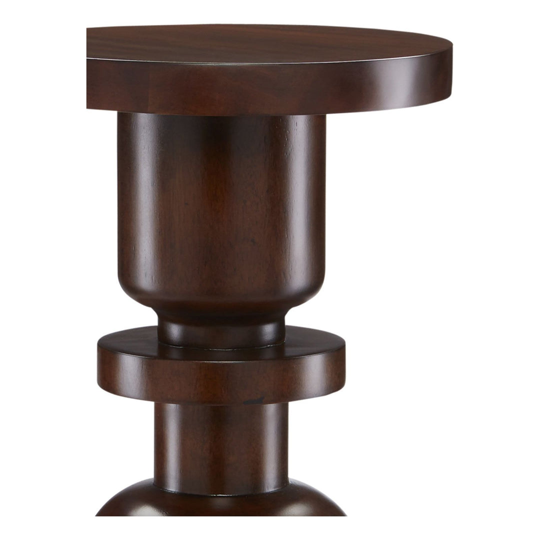 Sasha Walnut Drinks Table