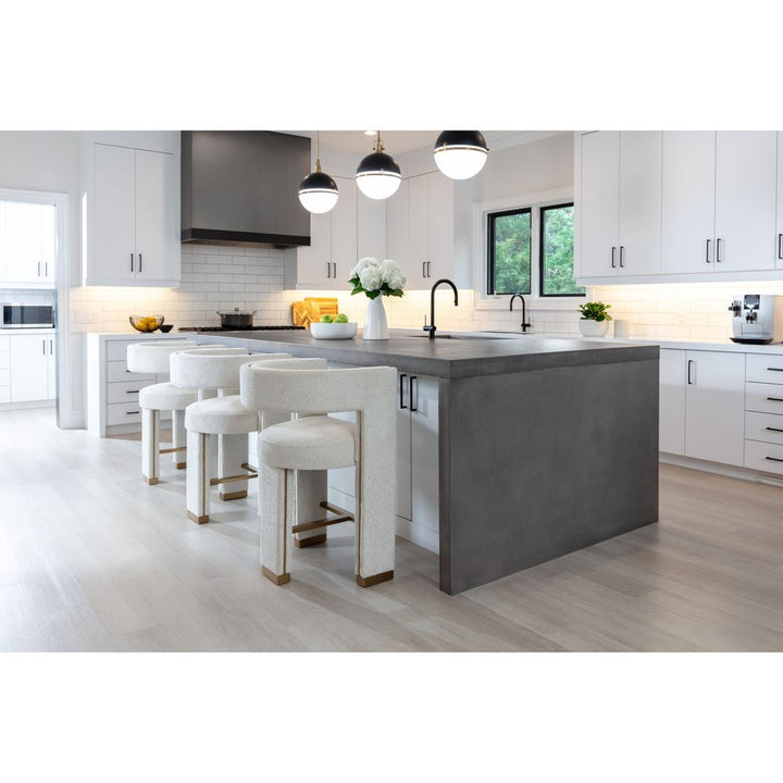 Bar & Counter Stools Adamina Counter Stool - Rhea Light Barley