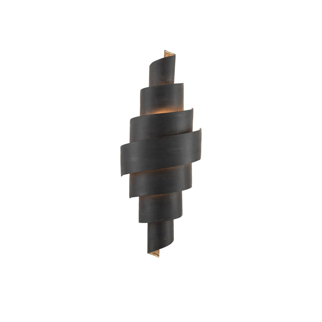 Chiffonade Black Wall Sconce