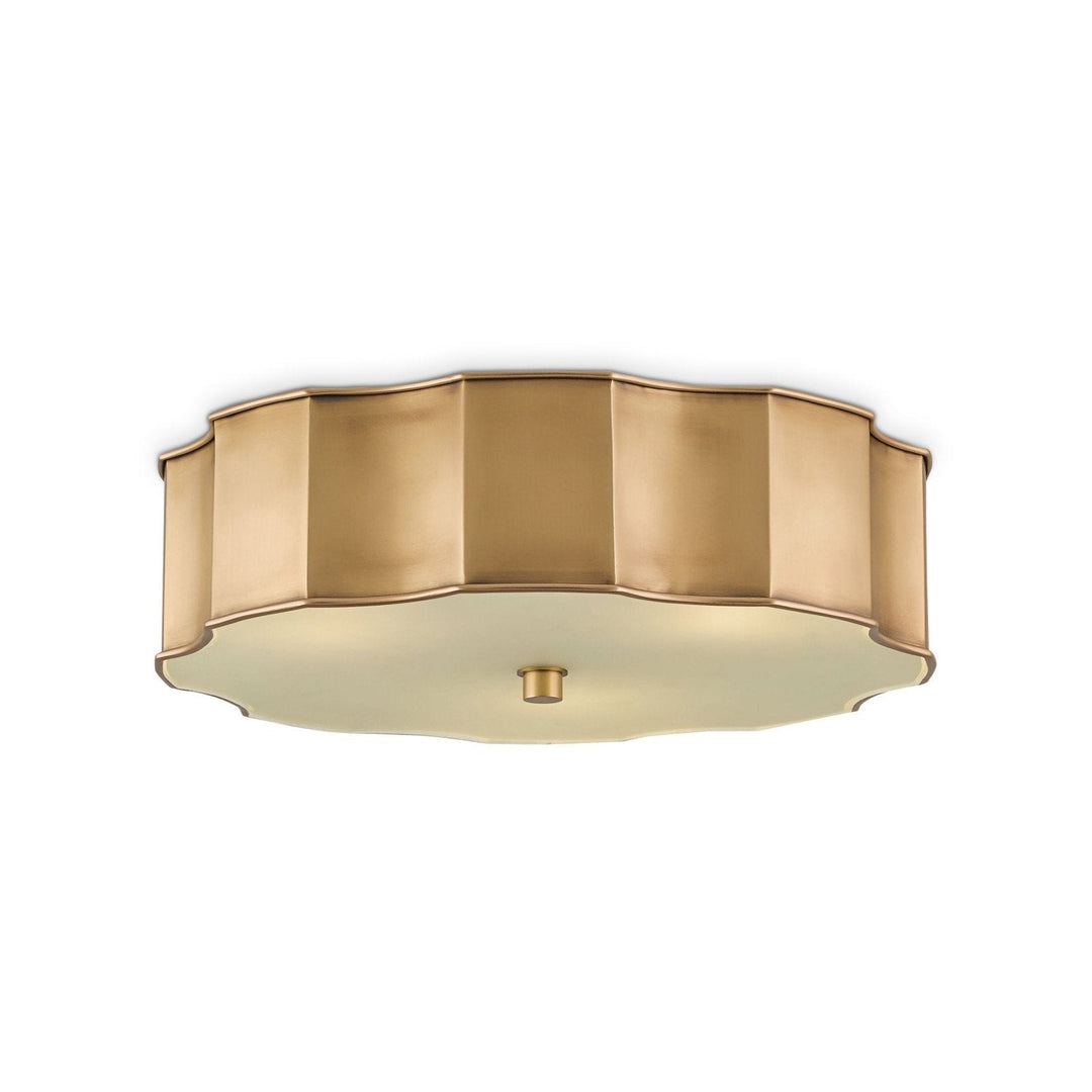 Wexford Brass Flush Mount