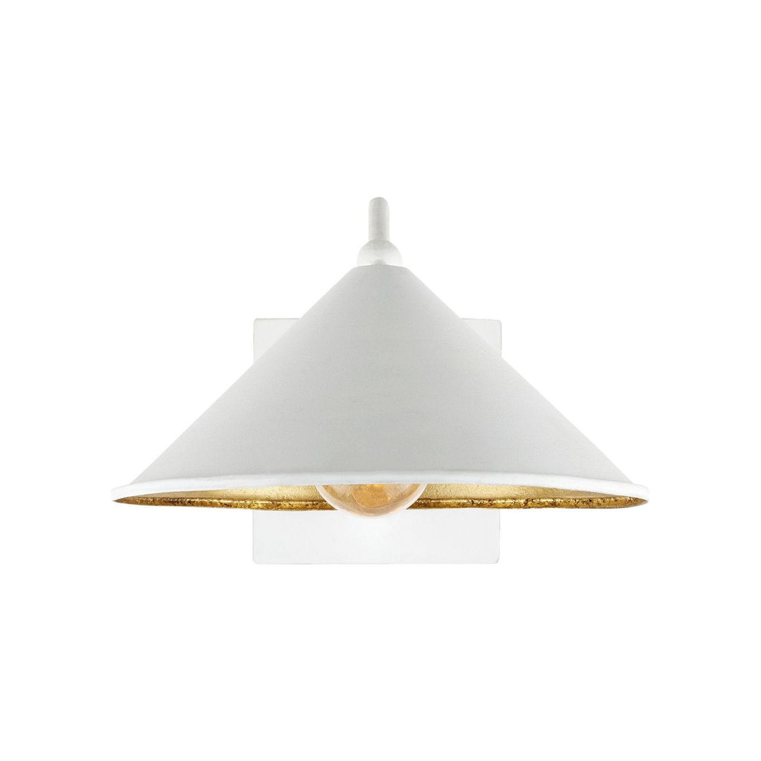 Serpa White Single Swing-Arm Wall Sconce