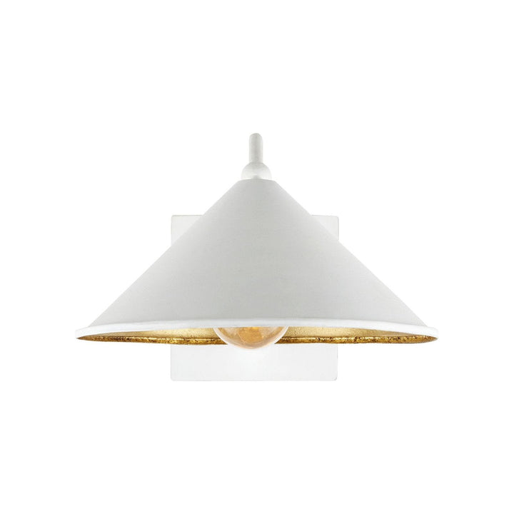 Serpa White Single Swing-Arm Wall Sconce