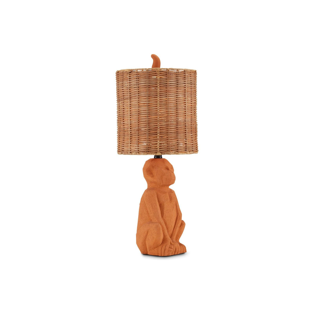 King Louie Terracotta Table Lamp