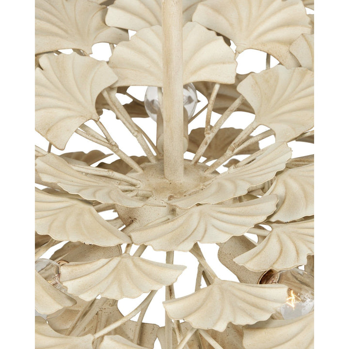 Maidenhair Cream Semi-Flush Mount