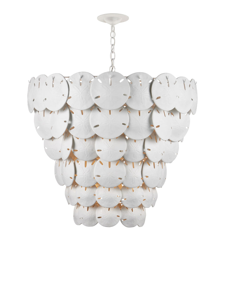 Chandeliers Tulum Extra Large White Chandelier