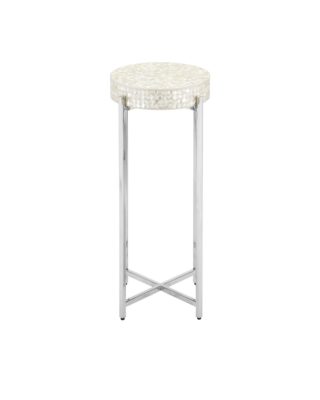 Side Tables Gerri Dot Mother of Pearl Drinks Table