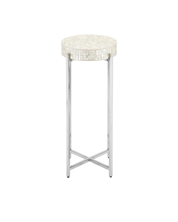 Side Tables Gerri Dot Mother of Pearl Drinks Table