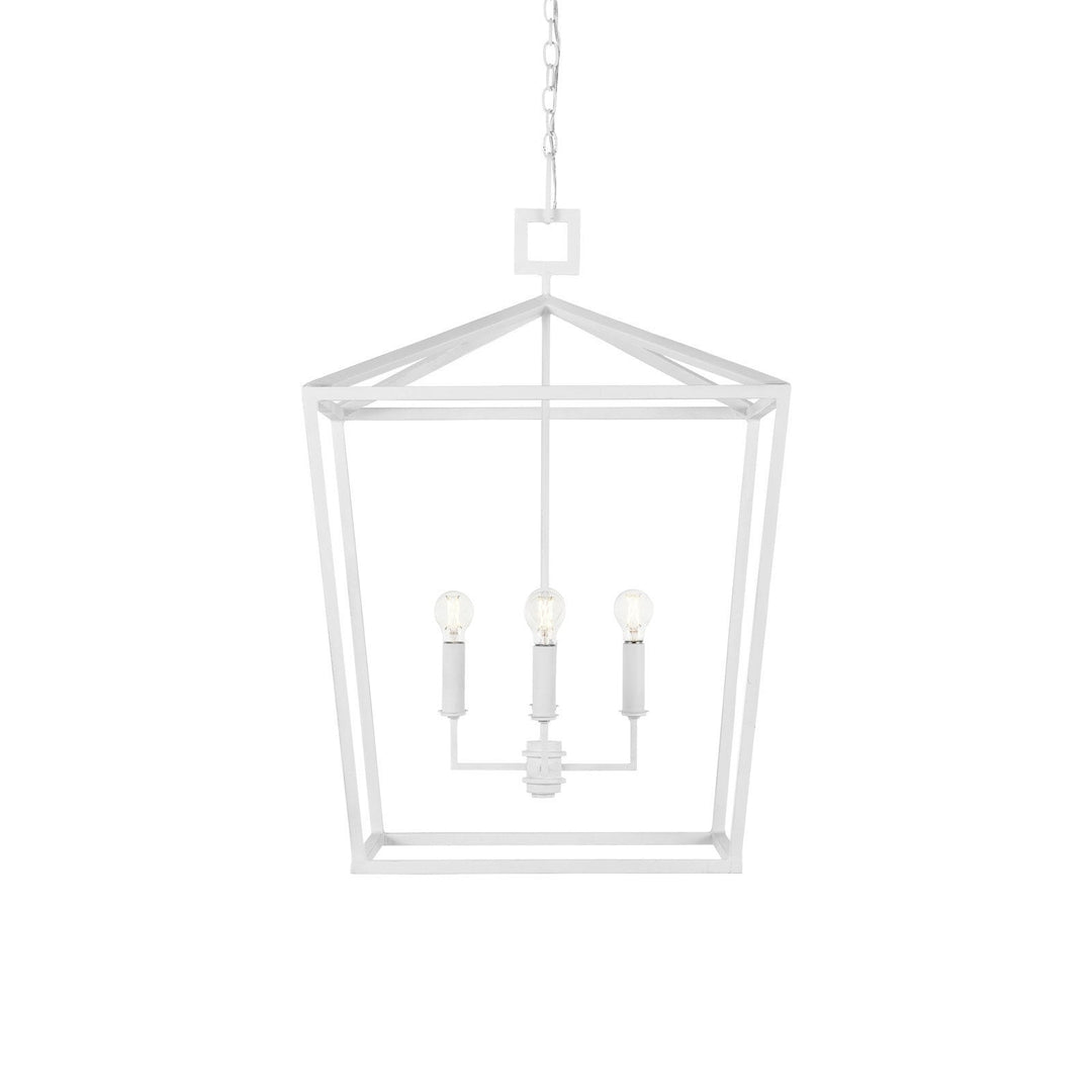 Denison Grande White Lantern