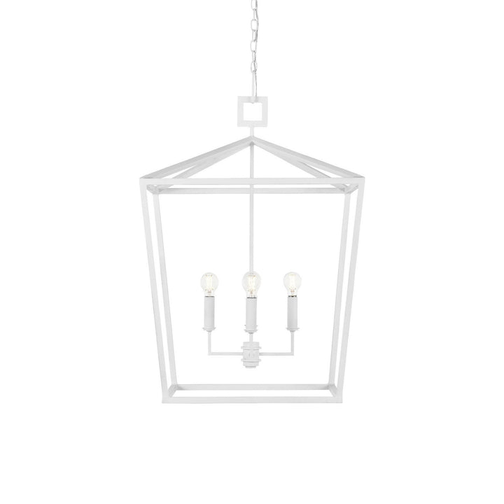 Denison Grande White Lantern