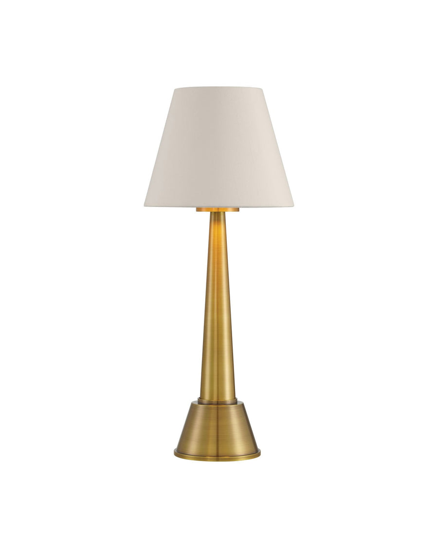 Table Lamps Saunter Brass Cordless Table Lamp