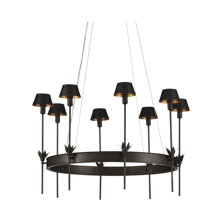 Coterie Bronze Chandelier