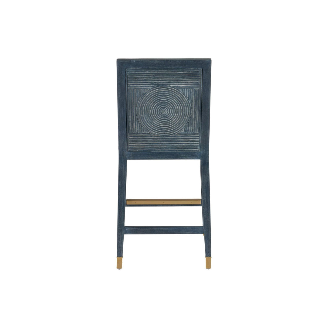 Santos Vintage Navy Counter Stool, Barrett Dusk