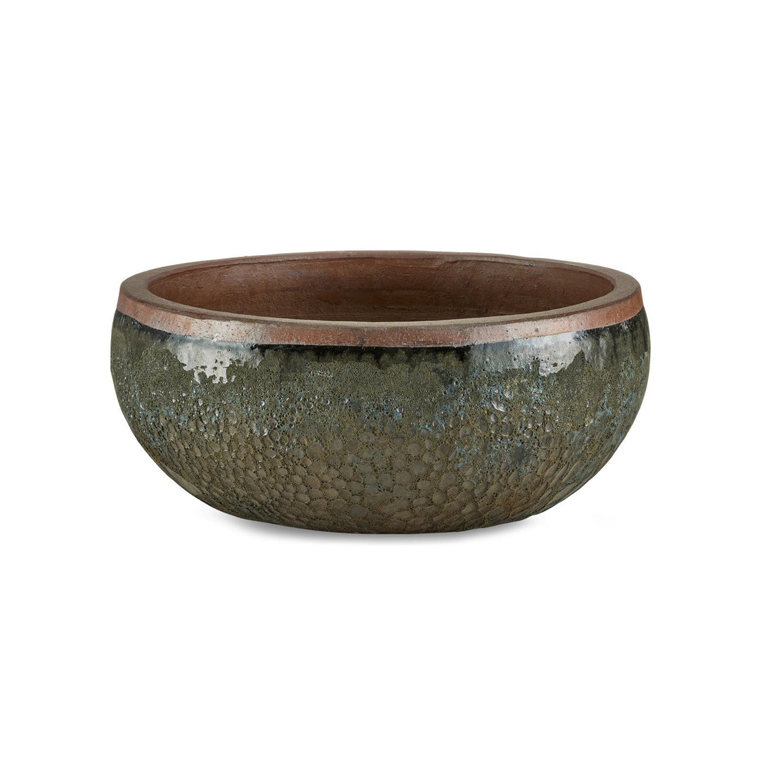 Lyra Black Large Planter