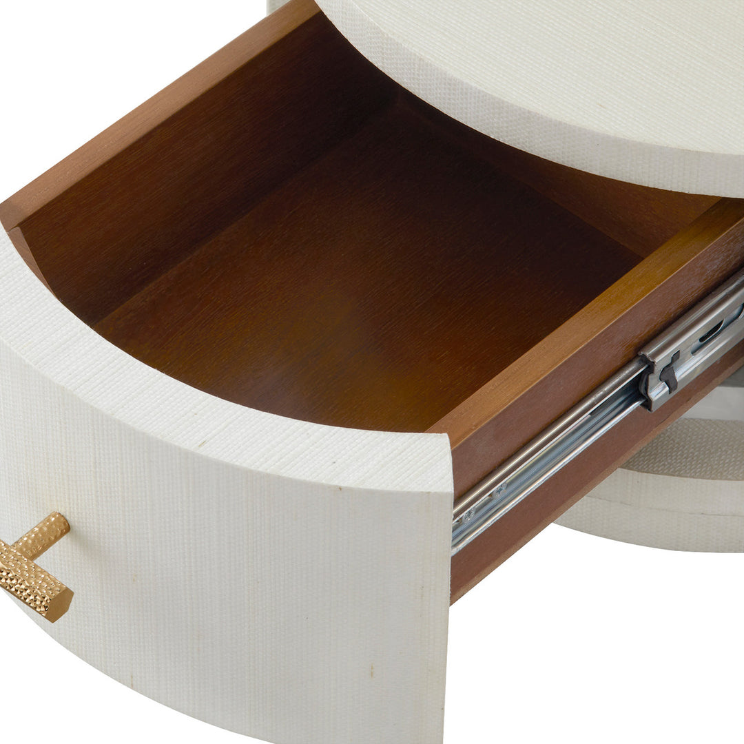 Aaron 2-Drawer Side Table