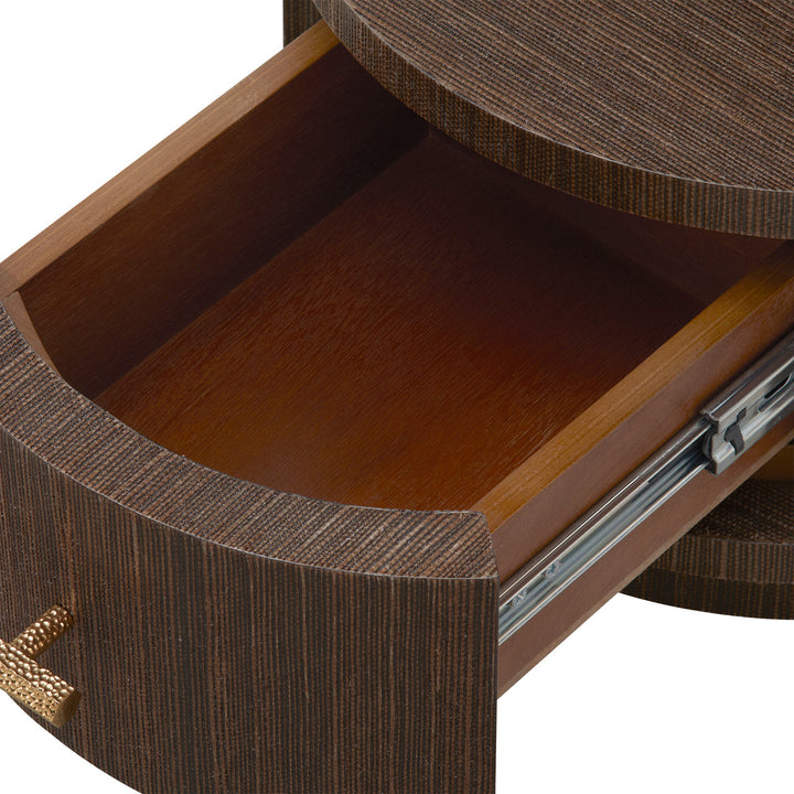 Aaron 2-Drawer Side Table