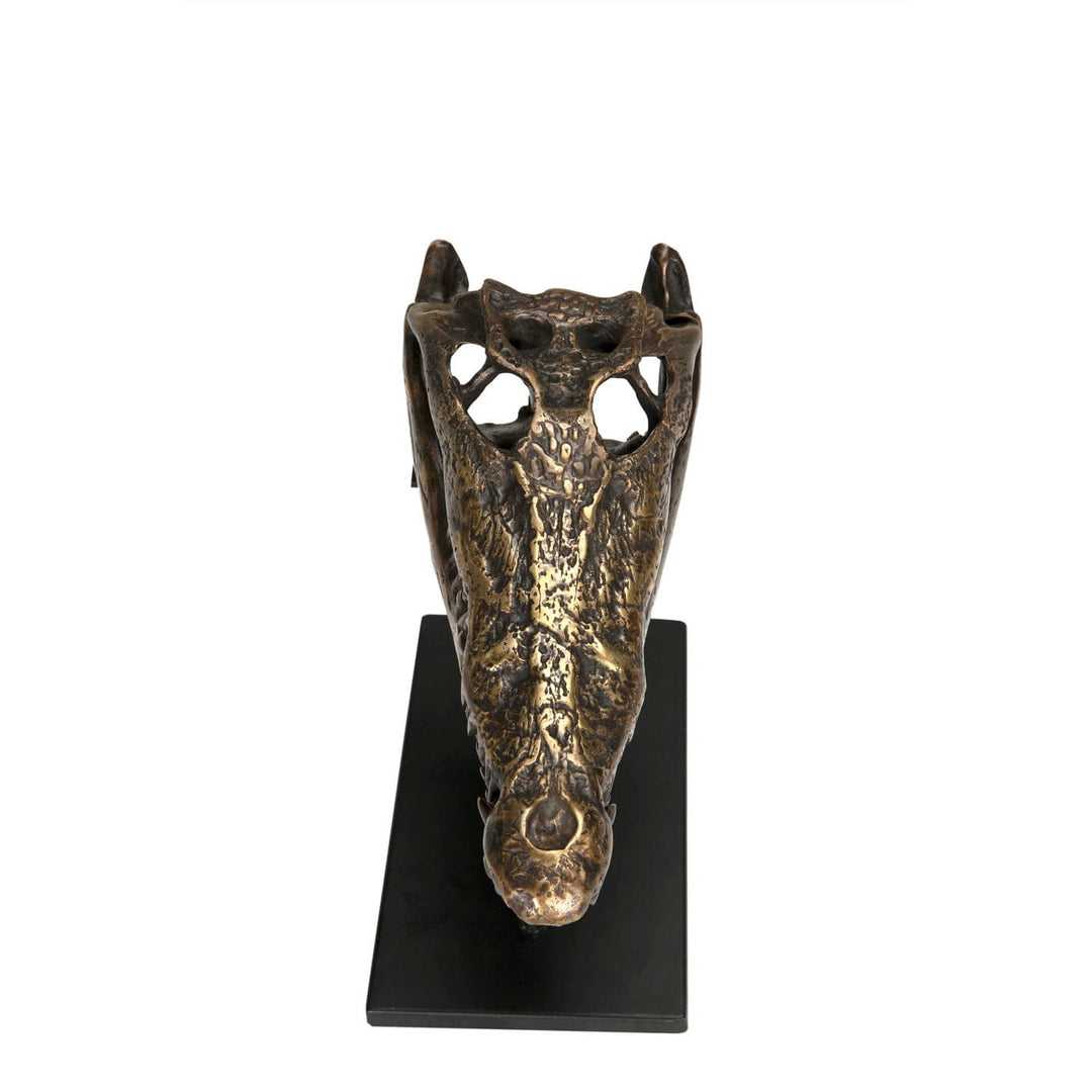 Brass Alligator on Stand-Noir-NOIR-AB-83S-DecorSmall-4-France and Son