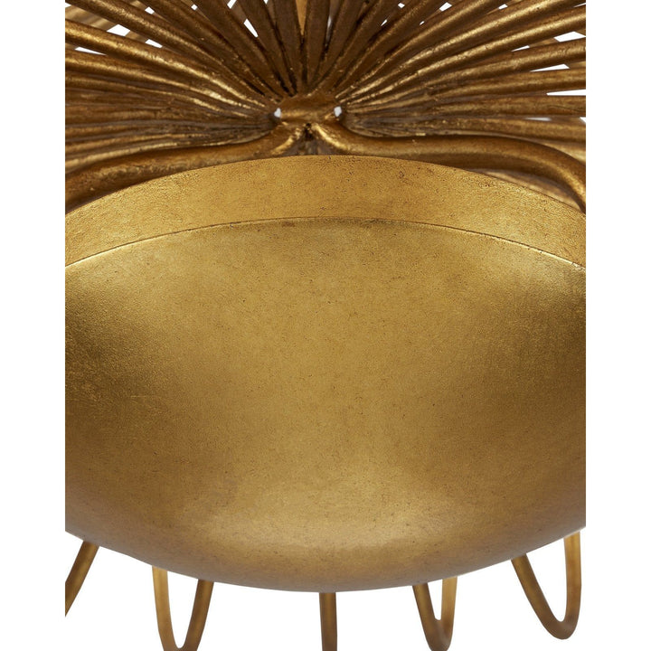 Sheereen Gold Semi-Flush Mount