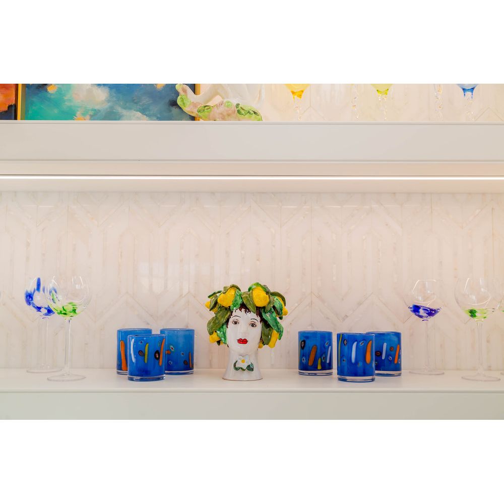 Vases Small Ceramic Head Vase, Lemons