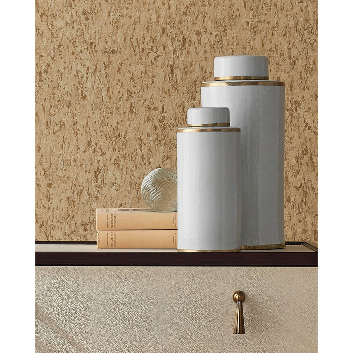 Ivory Tea Canister Set of 2