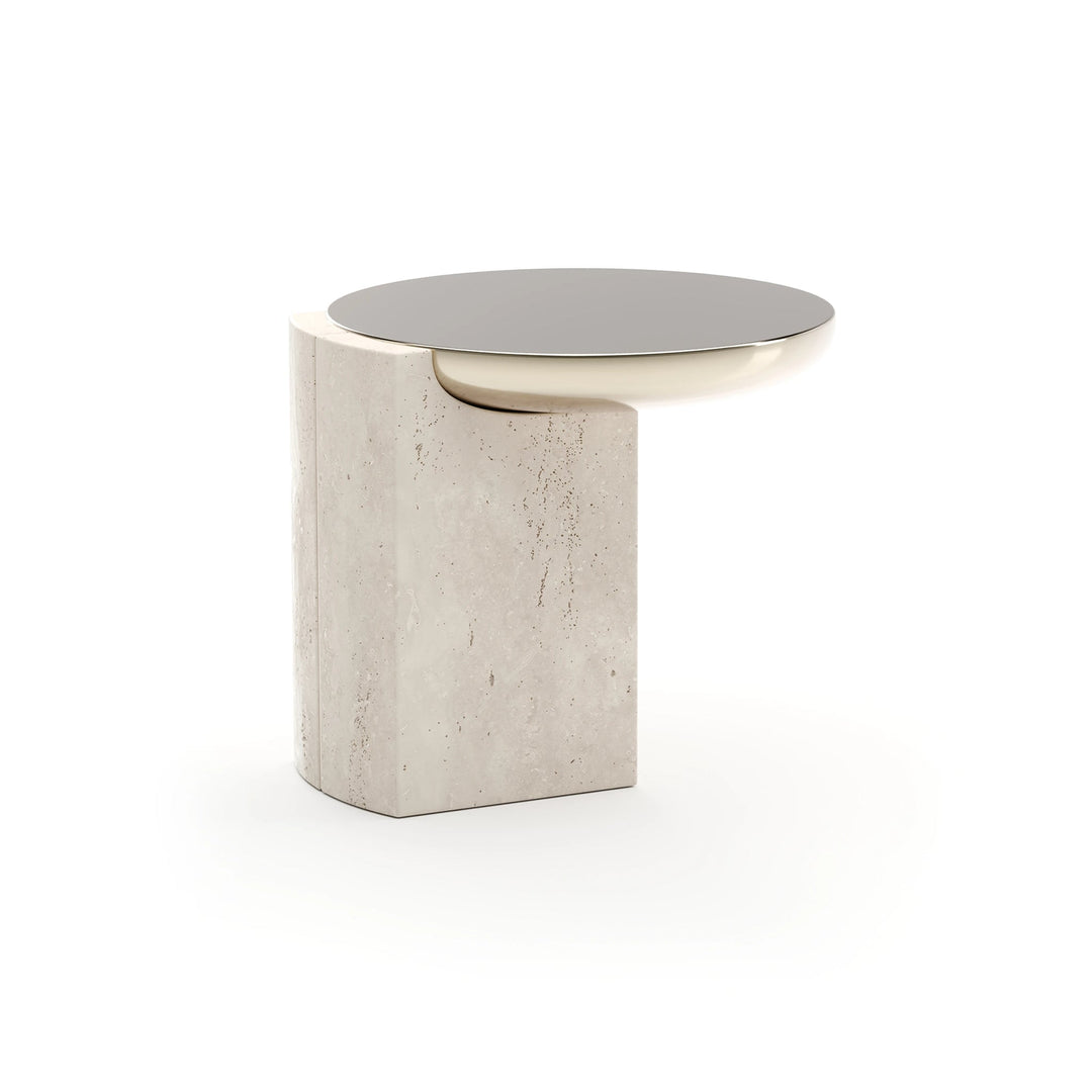 Overlap Round Side Table - image 2