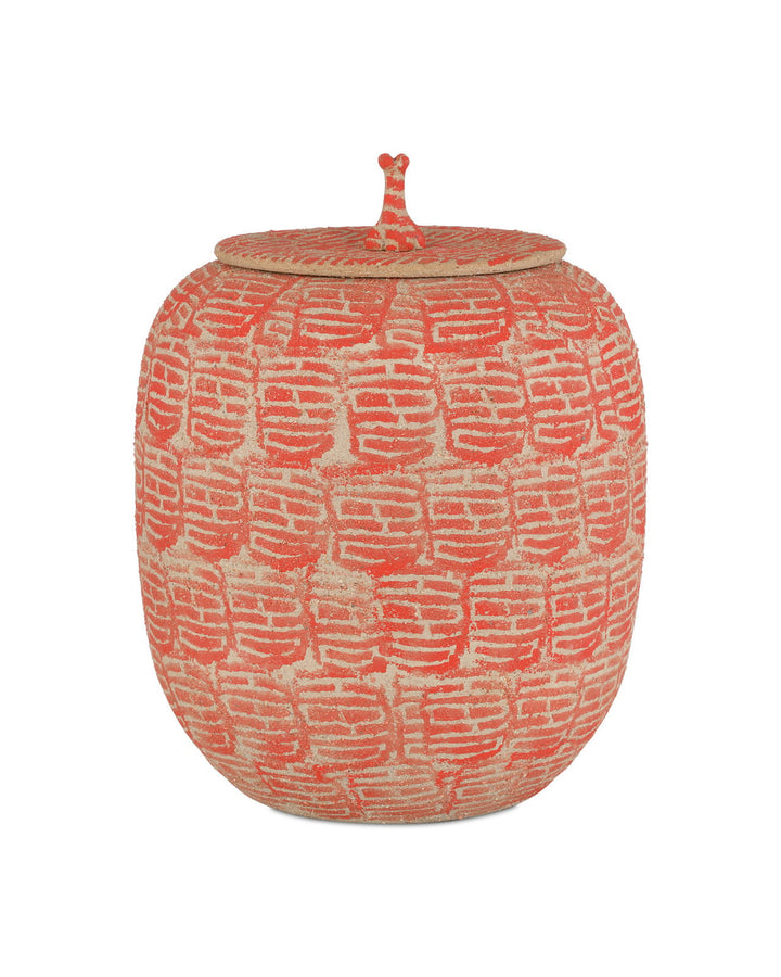 Jars Happiness Red Preserve Jar