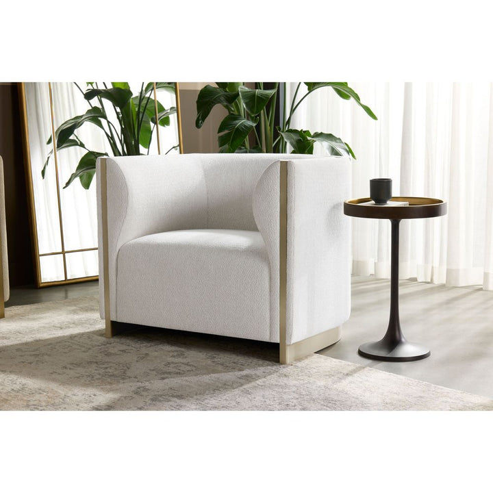 Larron Armchair - Rhea Light Barley