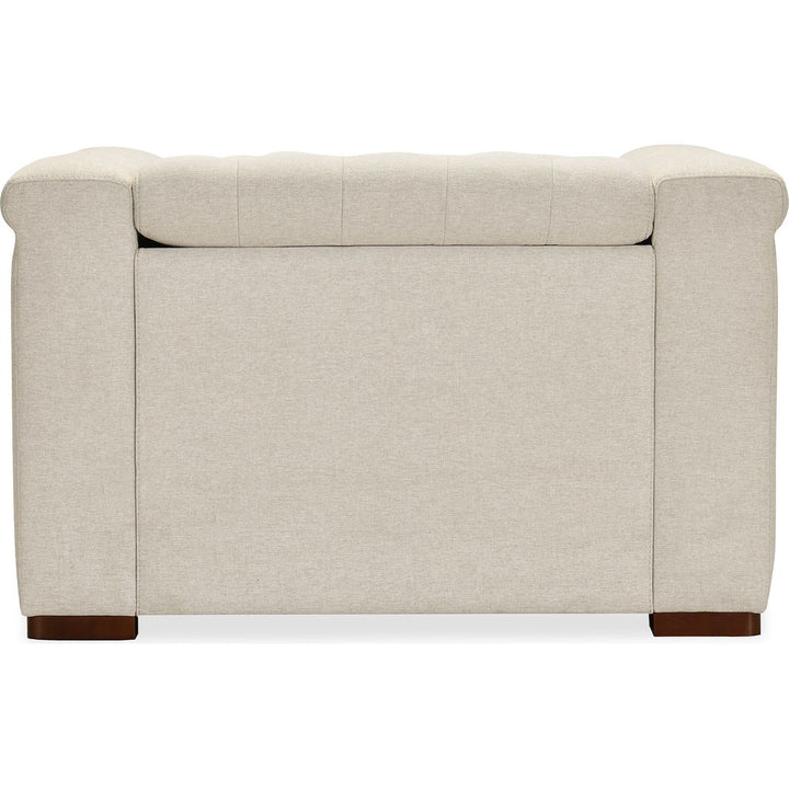 Savion Deux Power Recliner with Power Headrest - Beige