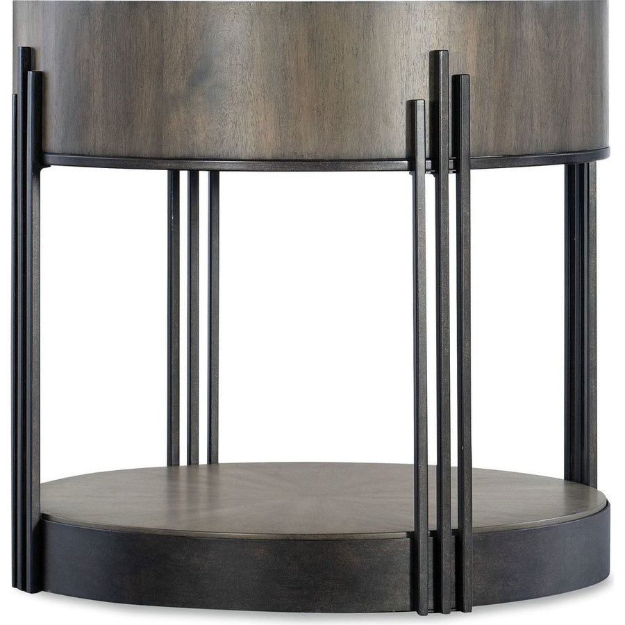 Side Tables Commerce & Market Skyline Side Table - Dark Wood