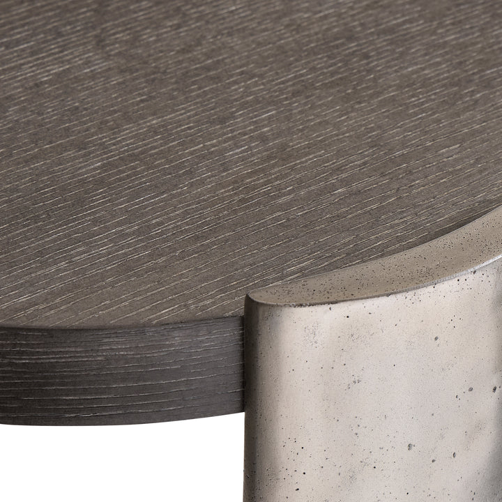Prado Accent Table in Porcini Finish