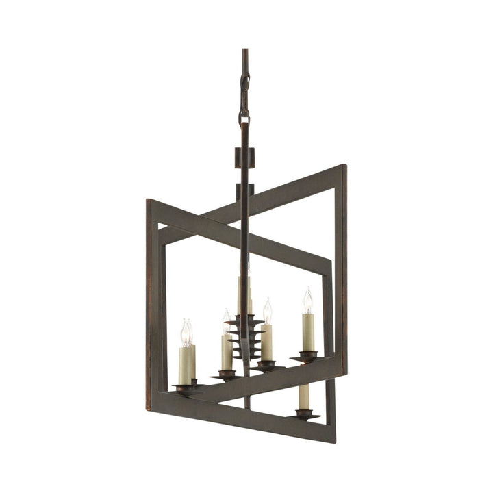 Middleton Bronze Rectangular Chandelier