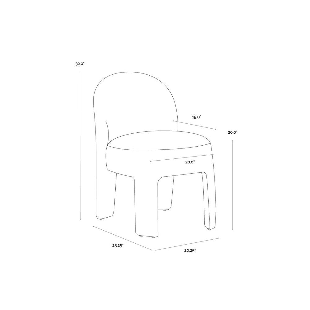 Myrtle Dining Chair - Opera Nori
