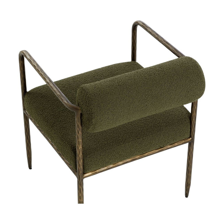 Ajani Dining Armchair - Copenhagen Olive