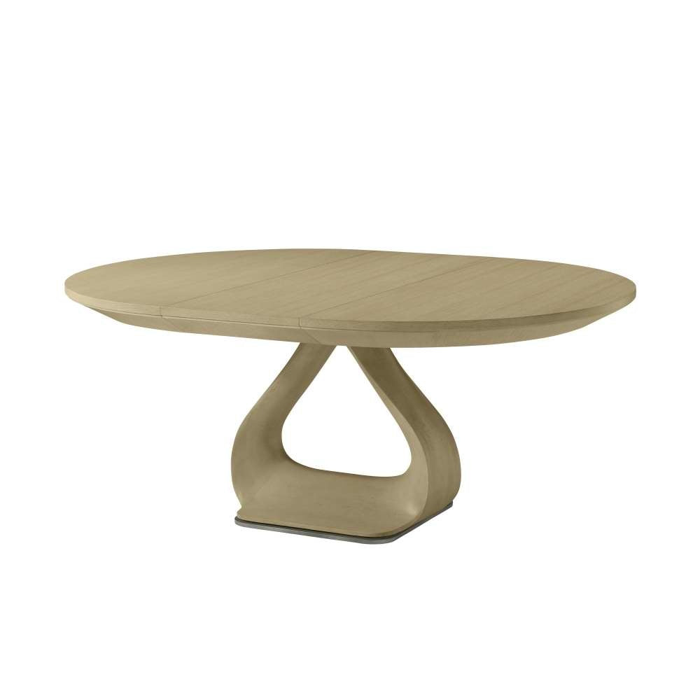 Essence Round Dining Table-Theodore Alexander-THEO-TA54121.C359-Dining TablesBlonde-2-France and Son