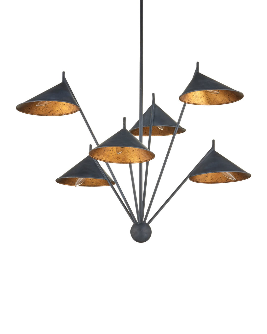 Chandeliers Serpa Medium Black Chandelier