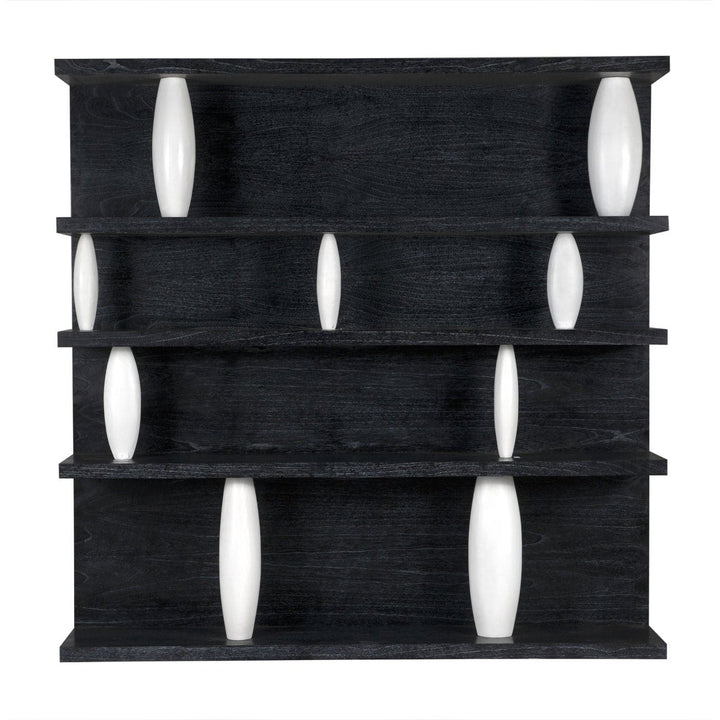Dorian Shelving-Noir-NOIR-AE-206-Bookcases & Cabinets-3-France and Son