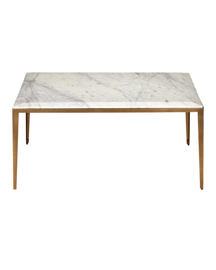 Coffee Tables Oblique Marble Cocktail Table