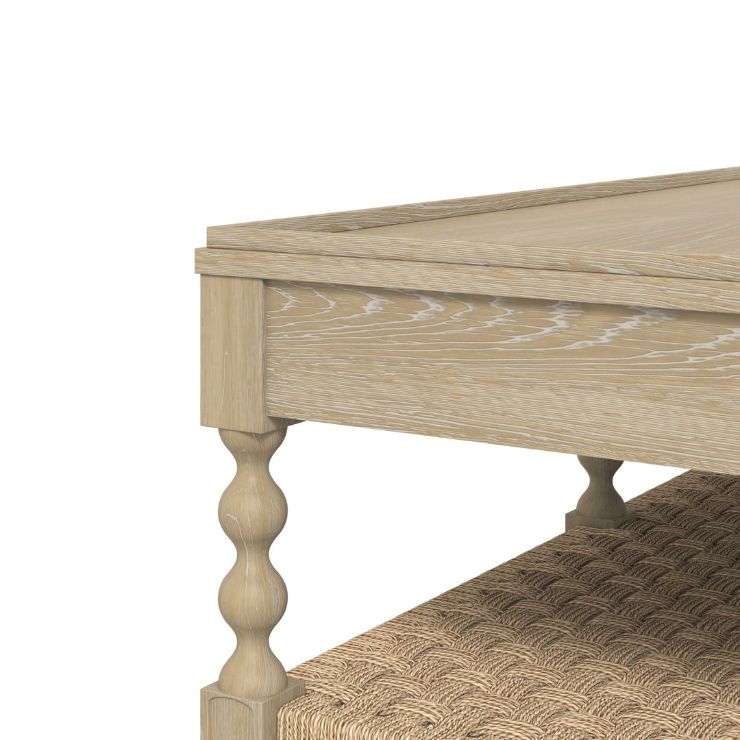 Haven Rectangular Cocktail Table — Sun Oak