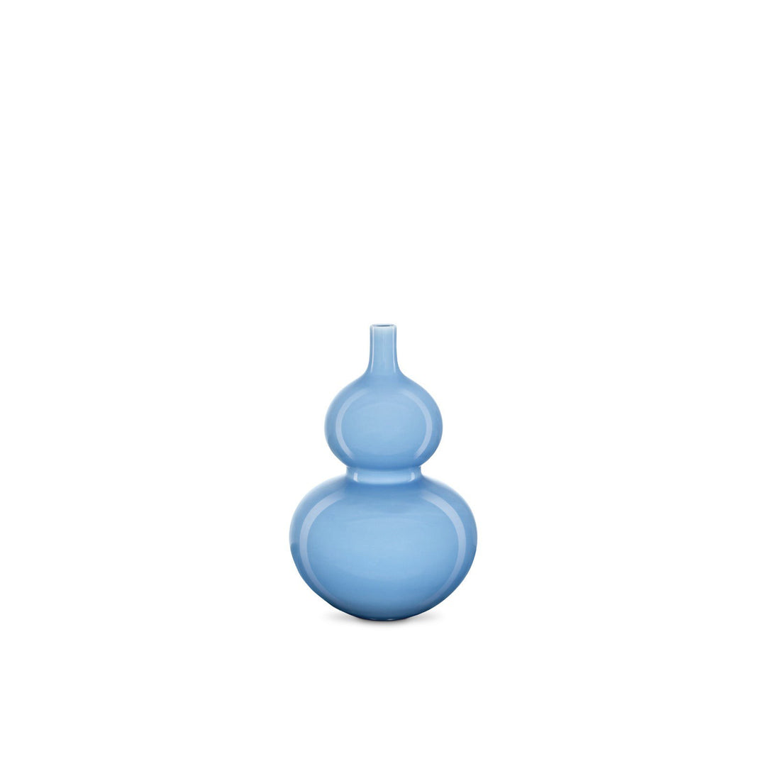 Sky Blue Double Gourd Vase