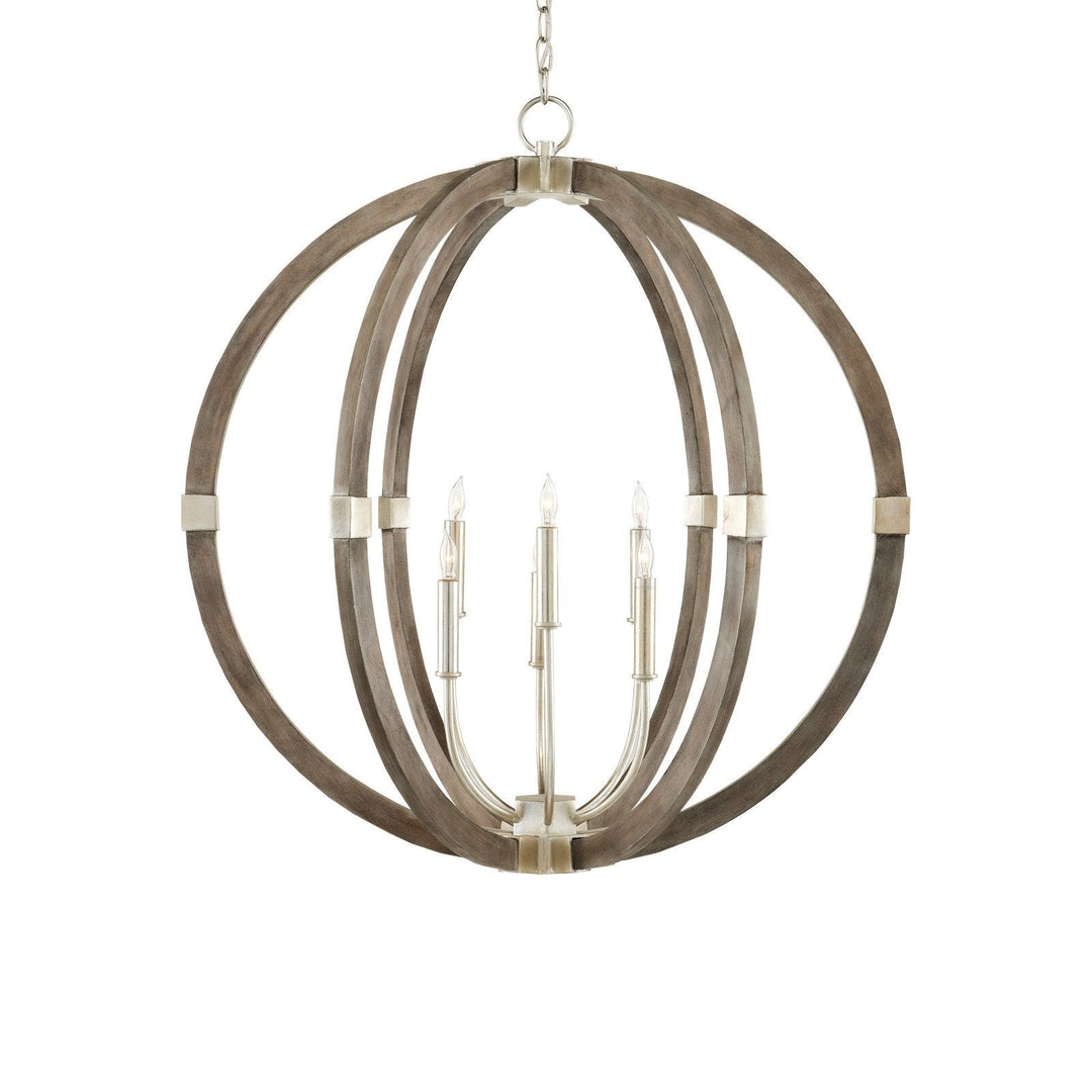 Bastian Gray Orb Lantern