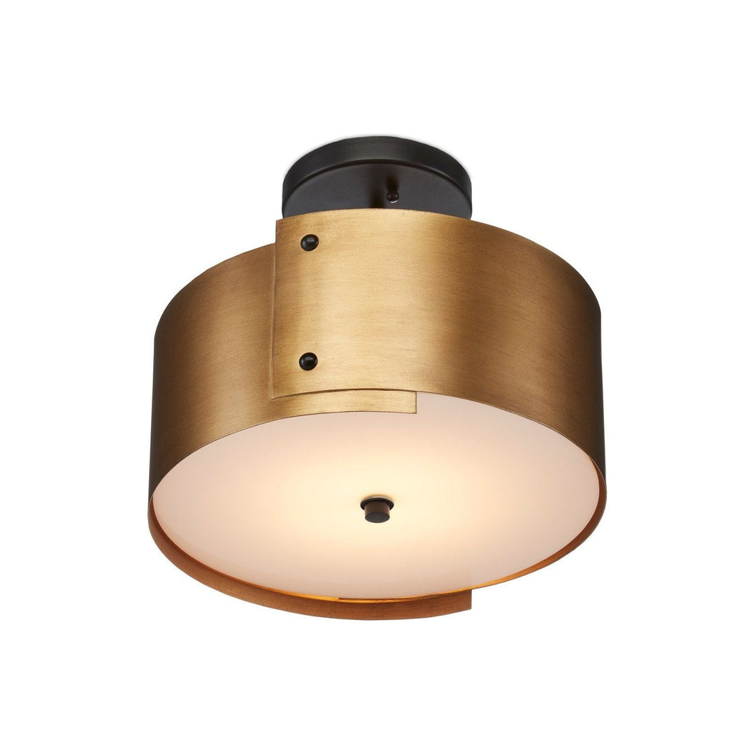 Ritsu Brass Semi-Flush Mount