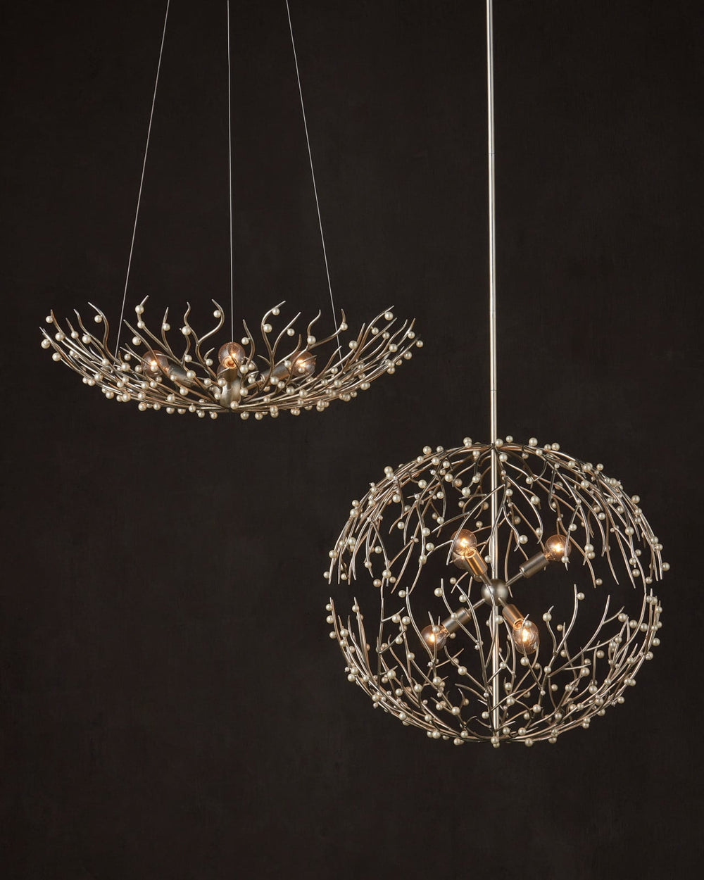 Chandeliers Shinju Pearl Orb Chandelier