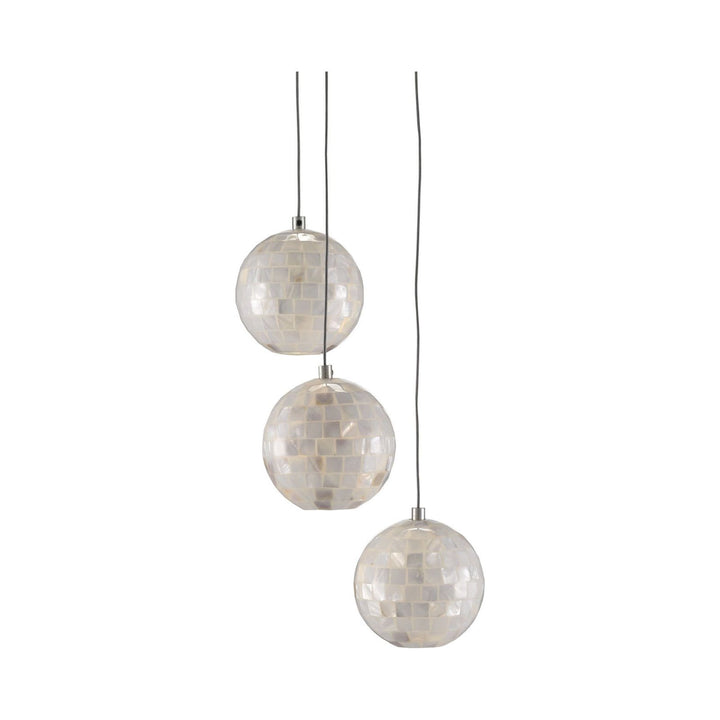 Finhorn 3-Light Round Multi-Drop Pendant