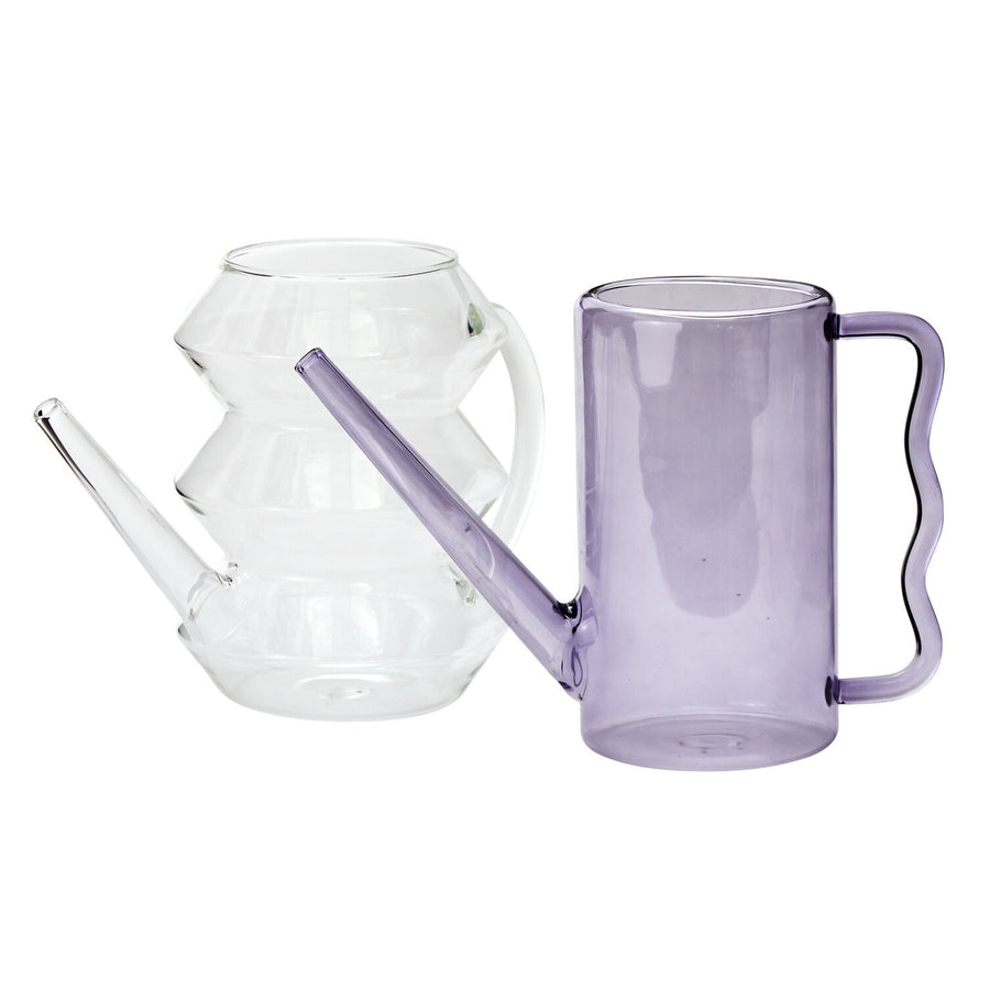 Agua Watering Can-Accent Decor-ACCENT-32430-Decorative ObjectsClear-1-France and Son