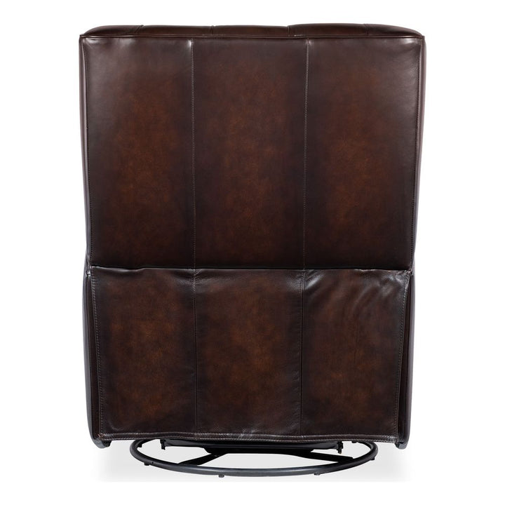Seraphine Power Swivel Glider Recliner - Dark Brown