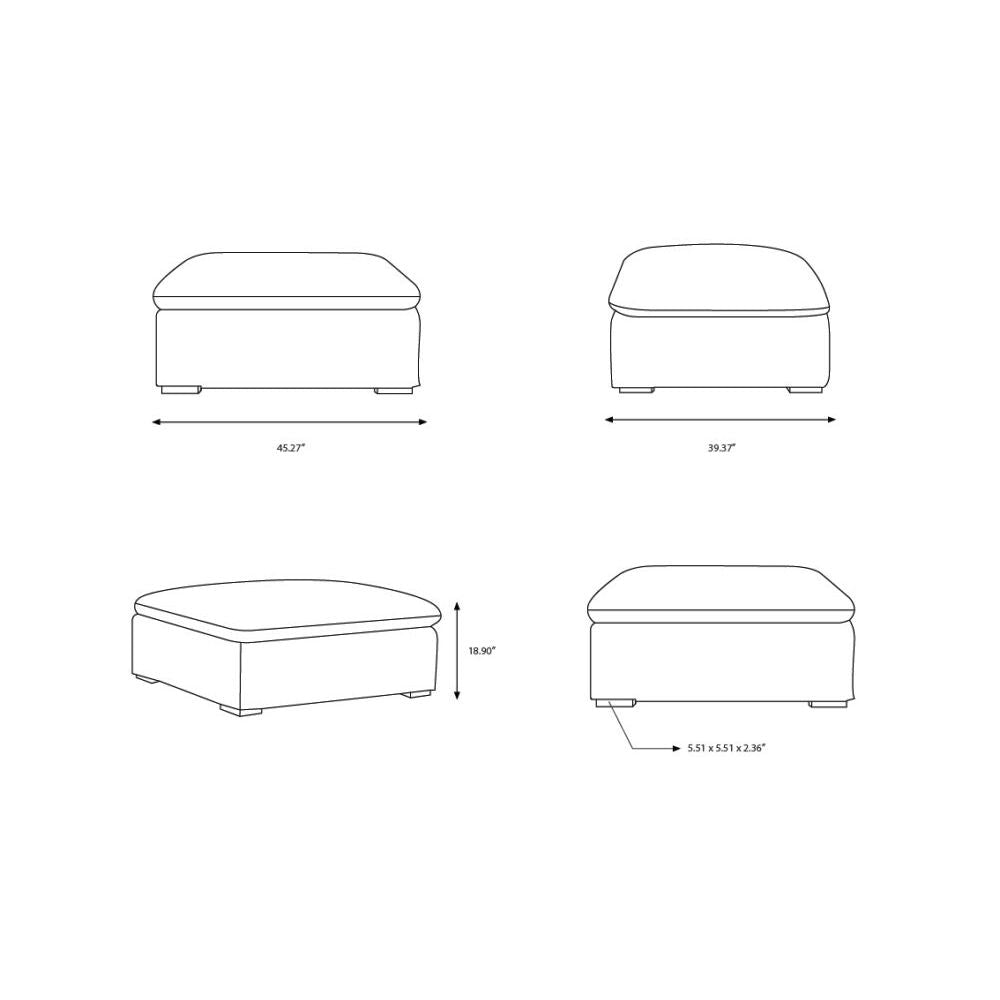 Stools & Ottomans Avington Ottoman